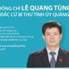 [Infographics] Ông Lê Quang Tùng tái đắc cử Bí thư Tỉnh ủy Quảng Trị 