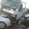 Tai nạn giao thông trên cao tốc Hà Nội-Bắc Giang, 3 người thương vong