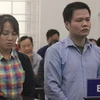 Vợ chồng Nguyễn Văn Thái bị cáo buộc lừa đảo chiếm đoạt tiền của nhiều bị hại. (Nguồn: laodong.vn)