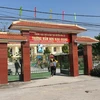 Trường Mầm non Ninh Khang, huyện Hoa Lư, tỉnh Ninh Bình, nơi xảy ra vụ việc. (Ảnh: Đức Phương/TTXVN)