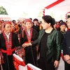 [Photo] Chủ tịch Quốc hội Nguyễn Thị Kim Ngân làm việc tại Yên Bái