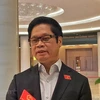 Chủ tịch Phòng Thương mại và Công nghiệp Việt Nam Vũ Tiến Lộc. (Ảnh: Xuân Mai/Vietnam+)