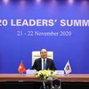 [Photo] Thủ tướng Nguyễn Xuân Phúc dự Hội nghị thượng đỉnh G20