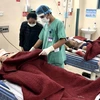 Bệnh nhân được cách ly, điều trị tại Bệnh viện Trung ương Huế cơ sở 2. (Ảnh: Mai Trang./TTXVN)