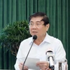 Chủ tịch UBND Thành phố Hồ Chí Minh Nguyễn Thành Phong. (Ảnh: Tiến Lực/TTXVN)