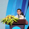Ông Bùi Tá Hoàng Vũ, Giám đốc Sở Công Thương TP Hồ Chí Minh. (Ảnh: Mỹ Phương/TTXVN)