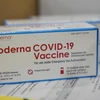 Vắcxin ngừa COVID-19 của Hãng dược phẩm Moderna Inc của Mỹ. (Ảnh: AFP/TTXVN)