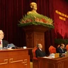 Tổng Bí thư, Chủ tịch nước Nguyễn Phú Trọng chủ trì Hội nghị. (Ảnh: Trí Dũng/TTXVN)