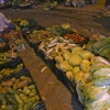 [Photo] Chợ đêm nông sản dịp giáp Tết Nguyên đán tại Hậu Giang