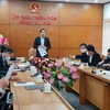 Chủ tịch UBND tỉnh Lào Cai yêu cầu dừng các lễ hội Xuân, tập trung cao độ ngăn ngừa dịch xâm nhập. (Ảnh: Lục Hương Thu/TTXVN)