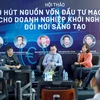 Bà Hoàng Thị Kim Dung, Trưởng đại diện quỹ đầu tư Nhật Bản Genesia Ventures tại Việt Nam phát biểu tại Hội thảo hu hút nguồn vốn đầu tư mạo hiểm cho doanh nghiệp khởi nghiệp đổi mới sáng tạo. (Nguồn: hoilhpn.org.vn)