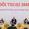 [Photo] Thủ tướng Nguyễn Xuân Phúc chủ trì cuộc “Đối thoại 2045” 