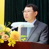 Chủ tịch UBND tỉnh Bắc Giang Lê Ánh Dương. (Ảnh: Đồng Thúy/TTXVN)