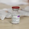 Vaccine ngừa COVID-19 của hãng dược AstraZeneca. (Ảnh: THX/TTXVN)