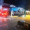 Hiện trường vụ tai nạn. (Nguồn: baoquangnam.vn)