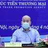 Ông Vũ Bá Phú, Cục trưởng Cục Xúc tiến thương mại thuộc Bộ Công Thương. (Ảnh: Uyên Hương/Bnews/Vietnam+)