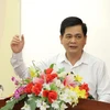Phó Chủ tịch Hội đồng Dân tộc của Quốc hội Nguyễn Lâm Thành. (Ảnh: Hoàng Hiếu/TTXVN)
