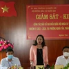 Phó Chủ tịch nước Võ Thị Ánh Xuân phát biểu tại buổi làm việc. (Ảnh: Ngọc Minh/TTXVN)