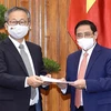Thủ tướng Phạm Minh Chính tiếp Đại sứ Nhật Bản Yamada Takio