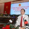 Phó Chủ tịch thường trực Quốc hội Trần Thanh Mẫn phát biểu chỉ đạo. (Ảnh: Duy Khương/TTXVN)