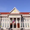 Tòa nhà Quốc hội mới của Lao. (Ảnh: Phạm Kiên/Vietnam+)