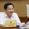 Phó Thủ tướng Lê Minh Khái. (Ảnh: Dương Giang/TTXVN)