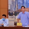 Phó Chủ nhiệm Ủy ban Tư pháp Nguyễn Mạnh Cường. (Nguồn: quochoi.vn)