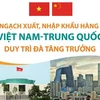 Kim ngạch xuất, nhập khẩu hàng hóa Việt-Trung duy trì đà tăng trưởng