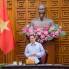 Thủ tướng Chính phủ Phạm Minh Chính tại buổi làm việc với VOV. (Nguồn: vov)