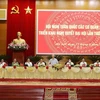 Tổng Bí thư Nguyễn Phú Trọng chủ trì hội nghị. (Ảnh: Trí Dũng/TTXVN)