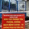 Khu vực Nhà máy giấy Sài Gòn đang bị phong tỏa tạm thời. (Nguồn: tienphong.vn)