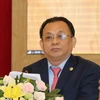 Ông Lê Hữu Hoàng, Phó Chủ tịch Thường trực UBND tỉnh Khánh Hòa phát biểu tại hội thảo. (Ảnh: Tiên Minh/TTXVN)