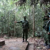 Hình ảnh cán bộ, chiến sỹ Thừa Thiên-Huế tuần tra cột mốc vùng biên 