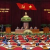 Quang cảnh Hội nghị lần thứ nhất Ban Chấp hành Trung ương Đảng khóa XIII. (Ảnh: TTXVN)