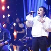 Ca sỹ Phương Thanh hát trong chương trình Cuộc hẹn cuối tuần, phát sóng ngày 6/11. (Nguồn: vtv)