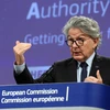 Ủy viên Liên minh châu Âu (EU) phụ trách thị trường nội khối Thierry Breton. (Ảnh: AFP/TTXVN)