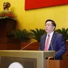 Ông Nguyễn Trọng Nghĩa, Bí thư Trung ương Đảng, Trưởng Ban Tuyên giáo Trung ương chủ trì hội nghị. (Ảnh: Phương Hoa/TTXVN)