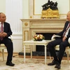Hình ảnh Chủ tịch nước Nguyễn Xuân Phúc hội đàm với Tổng thống Nga 