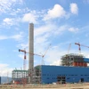 Dự án trạm biến áp 500kV Vân Phong và đấu nối góp phần giải tỏa công suất nhà máy điện sử dụng năng lượng tái tạo cho Nhà máy nhiệt điện BOT Vân Phong 1, thị xã Ninh Hòa, tỉnh Khánh Hòa. (Ảnh: Phan Sáu/TTXVN)