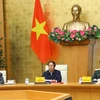 Phó Thủ tướng Lê Văn Thành phát biểu chỉ đạo hội nghị. (Ảnh: Văn Điệp/TTXVN)