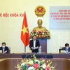 Phó Chủ tịch Quốc hội Nguyễn Đức Hải phát biểu chỉ đạo. (Ảnh: Văn Điệp/TTXVN)