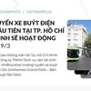 Tuyến xe buýt điện đầu tiên tại TP Hồ Chí Minh hoạt động từ 9/3
