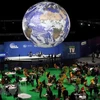 Toàn cảnh một phiên họp của Hội nghị lần thứ 26 Các bên tham gia COP 26 tại Glasgow, Scotland (Vương quốc Anh) ngày 11/11. (Ảnh: AFP/TTXVN)