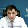 Phó Trưởng phái đoàn thường trực của Nga tại LHQ Dmitry Polyanskiy. (Ảnh: Hữu Thanh/TTXVN)