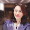 Bà Hương Trần Kiều Dung, Thành viên Hội đồng quản trị Công ty Cổ phần Tập đoàn FLC. (Ảnh: bnews/TTXVN)