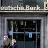 Deutsche Bank tại Frankfurt của Đức là một trong những ngân hàng có thể hưởng lợi bất ngờ. (Ảnh: AFP/TTXVN)