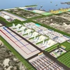 Phối cảnh Dự án Trung tâm điện khí thiên nhiên hóa lỏng LNG Hải Lăng giai đoạn 1, Khu kinh tế Đông Nam Quảng Trị. (Ảnh: Nguyên Lý/TTXVN)