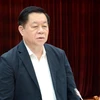 Ông Nguyễn Trọng Nghĩa, Bí thư Trung ương Đảng, Trưởng Ban Tuyên giáo Trung ương. (Ảnh: Quốc Dũng/TTXVN)
