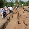 Di chỉ khảo cổ Vòng Thành Đá Trắng, ấp Gò Cát, xã Phước Thuận, huyện Xuyên Mộc được phát hiện từ năm 2002 với nhiều loại hình di tích cùng các di vật. (Ảnh: Hoàng Nhị/TTXVN)