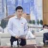 Phó Chủ tịch Quốc hội Nguyễn Đức Hải phát biểu. (Ảnh: Doãn Tấn/TTXVN)